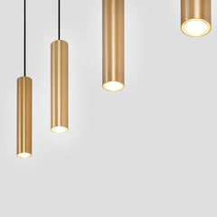 Lámpara colgante minimalista cuádruple "Bila 4" - GU10