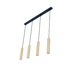Lámpara colgante minimalista cuádruple "Bila 4" - GU10