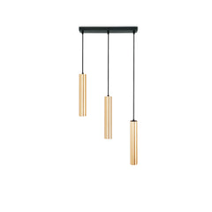 Lámpara colgante triple minimalista "Bila 3" - GU10