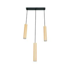 Lámpara colgante triple minimalista "Bila 3" - GU10
