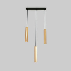 Lámpara colgante triple minimalista "Bila 3" - GU10