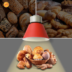 Campana LED 36W especial para panaderías - Driver KeGu