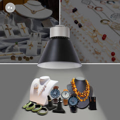 Campana LED 36W especial para joyerías - Driver KeGu