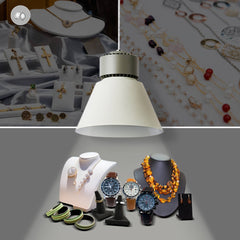 Campana LED 36W especial para joyerías - Driver KeGu