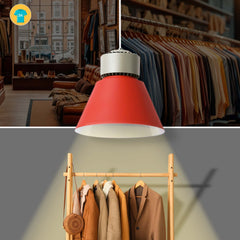 Campana LED 36W especial para moda y retail - CRI90 - 3000K - Driver KeGu