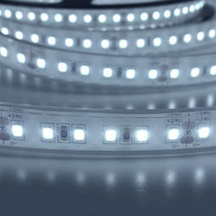 Tira LED 24V DC - Monocolor - 18W/m - 12mm - IP67 - 5 metros - 120ch/m