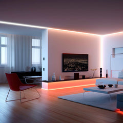 Tira LED 48V DC - RGB + CCT - 15W/m - 12mm - IP20 - 20 metros - 90ch/m
