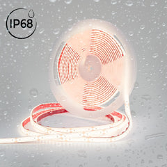 Tira LED 24V DC sumergible - Monocolor - 9.6W/m - 12mm - IP68 - 10 metros - 120ch/m