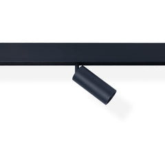 Foco LED para carril magnético 48V - 10W - DALI-2 regulable - Negro