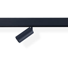 Foco LED para carril magnético 48V - 10W - DALI-2 regulable - Negro