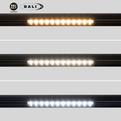Foco lineal para carril magnético 48V CCT - 12W - DALI-2 regulable - UGR18