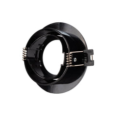 KIT x 10 - Aro downlight basculante + Bombilla GU10 5W + Casquillo GU10