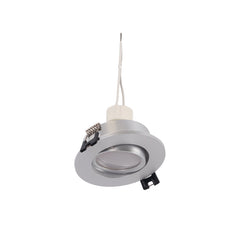 KIT x 10 - Aro downlight basculante + Bombilla GU10 5W + Casquillo GU10