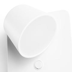 Aplique de pared para lectura con puerto USB "BASKOP W" - 6W - Base carga inalámbrica