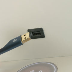 Aplique de pared para lectura con puerto USB "BASKOP W" - 6W - Base carga inalámbrica