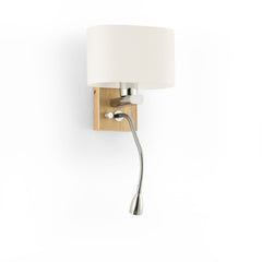Aplique de pared con foco LED para lectura "Arti" - E27 + 3W