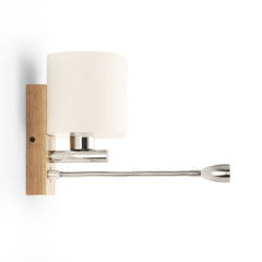Aplique de pared con foco LED para lectura "Arti" - E27 + 3W