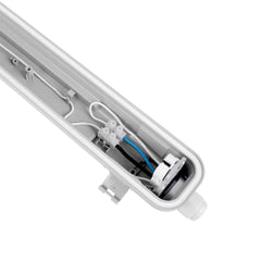Kit pantalla estanca 150cm + tubo LED T8 24W - 6000K