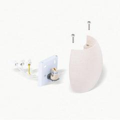 Aplique de pared cemento "Semba" - 3 colores - 1 x G9