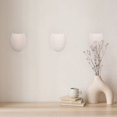 Aplique de pared cemento "Semba" - 3 colores - 1 x G9