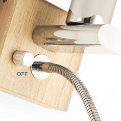 Aplique de pared con foco LED para lectura "Arti" - E27 + 3W