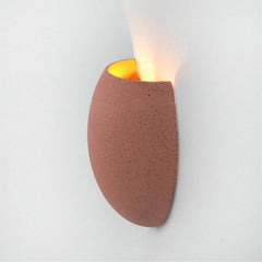 Aplique de pared cemento "Semba" - 3 colores - 1 x G9