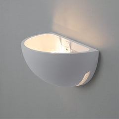 Aplique de pared escayola "Bol" - 1 x E14