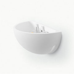 Aplique de pared escayola "Bol" - 1 x E14