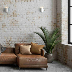 Aplique de pared cemento "Semba" - 3 colores - 1 x G9
