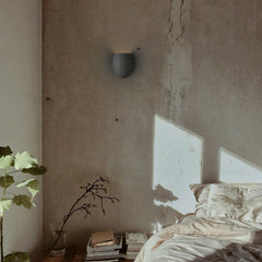 Aplique de pared cemento "Semba" - 3 colores - 1 x G9