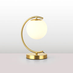 Lámpara de mesa bola cristal "San"