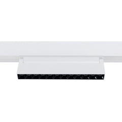 Foco lineal orientable para carril magnético 48V- 12W - Chip OSRAM - UGR18
