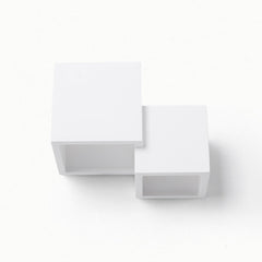 Aplique de pared escayola "Cube" - 2 x G9