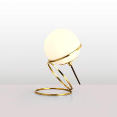 Lámpara de mesa bola cristal "Ruth"