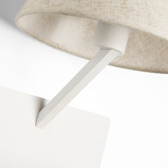 Aplique de pared para lectura "Artin USB + USBC" - Con foco LED orientable y puerto USB + USBC - E27 + 3W