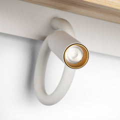 Aplique de pared para lectura "Artin USB + USBC" - Con foco LED orientable y puerto USB + USBC - E27 + 3W