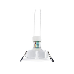 KIT Aro empotrable estanco Ø90mm + Bombilla GU10 6W + Portalámparas