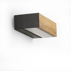 Aplique pared madera "VACC" - 7W - 2700K - 20cm