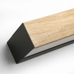 Aplique pared madera "VACC" - 7W - 2700K - 20cm
