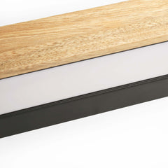 Aplique pared madera "VACC" - 7W - 2700K - 20cm