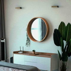 Aplique pared madera "VACC" - 7W - 2700K - 20cm