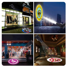 Proyector de logos LED GOBO 30W - Óptica 13° - Exterior - Rotativo