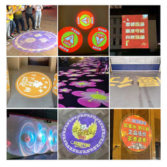 Proyector de logos LED GOBO 100W - Óptica 13° - Exterior - Rotativo