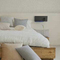 Aplique de pared para lectura con puerto USB "Kerta" - Iluminación doble - 3W+7W