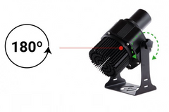 Proyector de logos LED GOBO 100W - Óptica 9° - Exterior - Rotativo