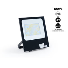 Proyector LED exterior 100W CCT - Serie "PRO" - 110lm/W - IP66