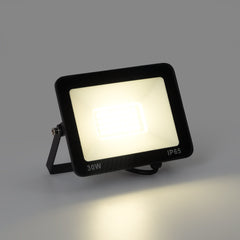 Proyector LED exterior 30W - 95lm/W - IP65 - Negro