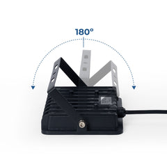 Proyector LED exterior 30W - 95lm/W - IP65 - Negro