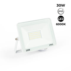Proyector LED exterior 30W - 95lm/W - IP65 - Blanco