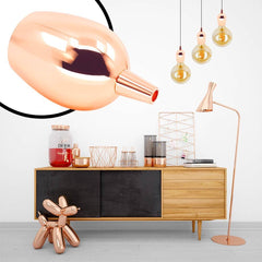 Casquillo E27 Vintage Bronce Rosado